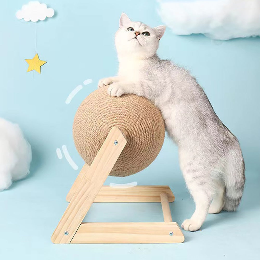 Kratzkugel für Katzen