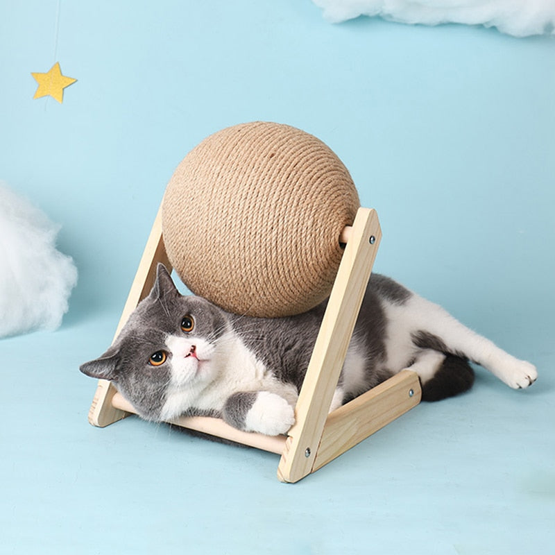 Kratzkugel für Katzen