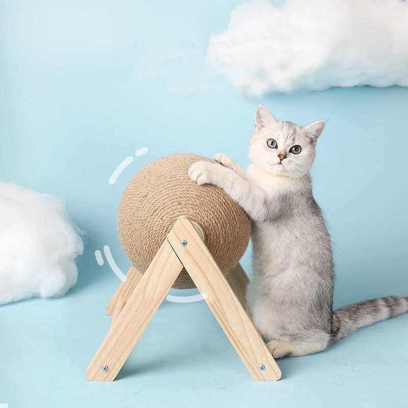 Kratzkugel für Katzen