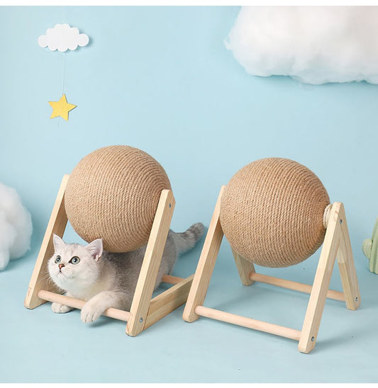 Kratzkugel für Katzen